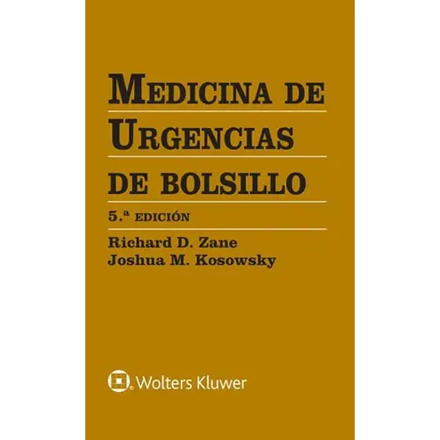 Medicina de urgencias de bolsillo
