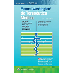 Manual Washington de terapéutica médica