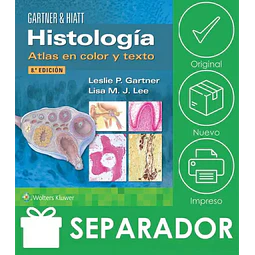 Histología Atlas en color y texto Gartner & Hiatt