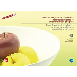 Tablas de composición de alimentos por medidas caseras de consumo habitual en España