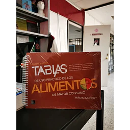 Tablas de uso práctico de los alimentos de mayor consumo