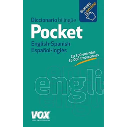 Diccionario Bilingüe Pocket English Spanish Español Inglés