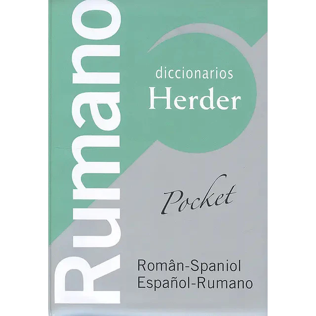 Rumano Diccionarios Herder Pocket