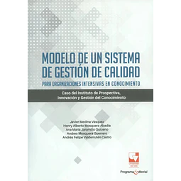 Modelo de un Sistema de Gestión de Calidad para Organización