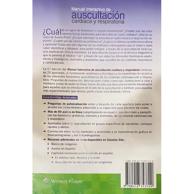 Manual Interactivo de Auscultación Cardiaca y Respiratoria