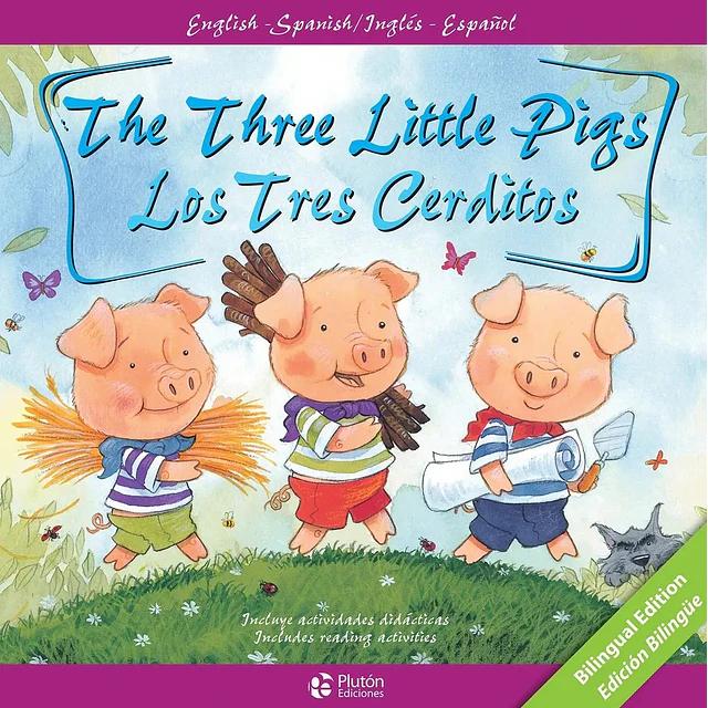 The Three little pigs Los tres pequeños cerditos