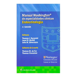 Manual Washington de especialidades clínicas Endocrinología