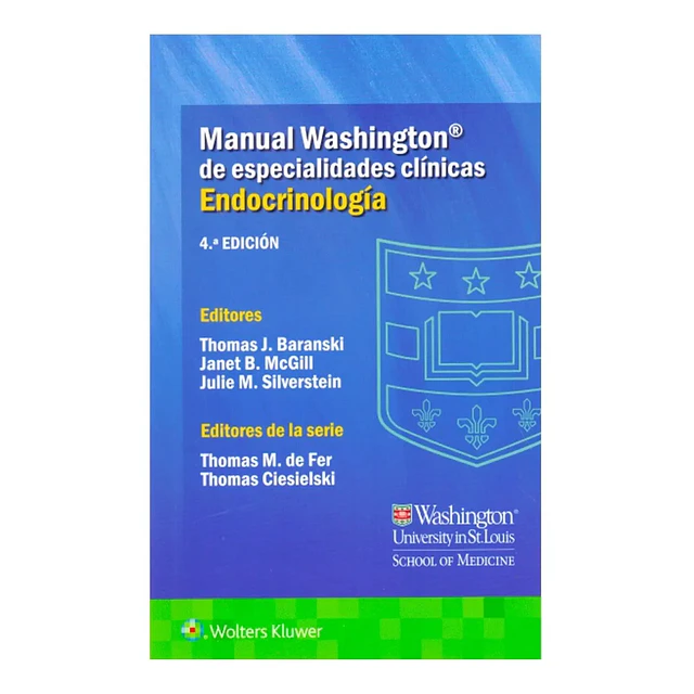 Manual Washington de especialidades clínicas Endocrinología