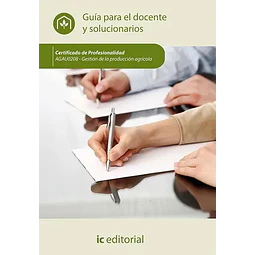 Guía del Docente y Solucionarios