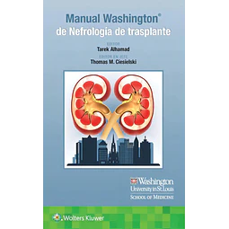 Manual Washington de Nefrología de trasplante