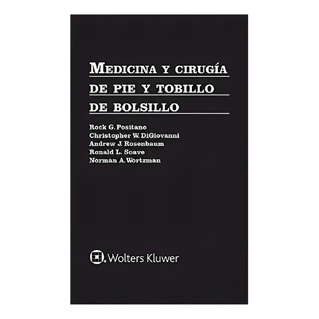 Medicina y Cirugía de Pie y Tobillo de Bolsillo