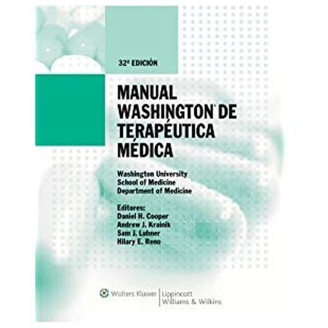 Manual Washington de Terapéutica Médica