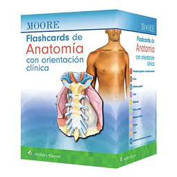 MOORE Flashcards de anatomía con orientación clínica