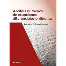 Análisis numérico de ecuaciones diferenciales ordinarias
