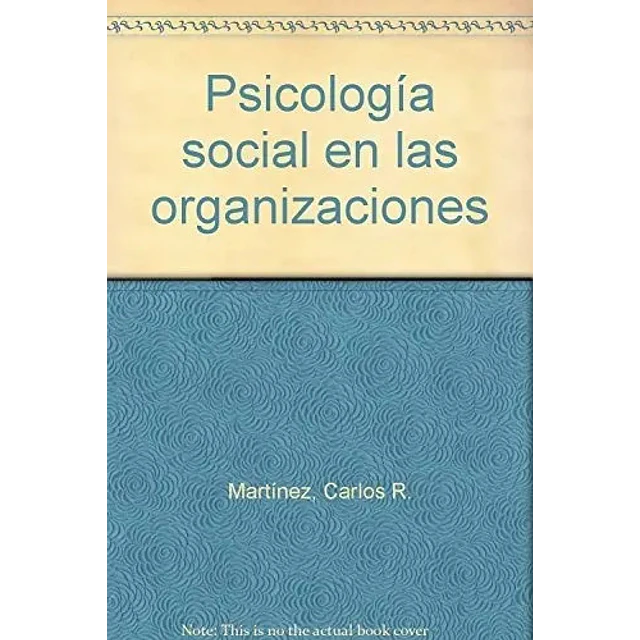 Psicología Social en las Organizaciones