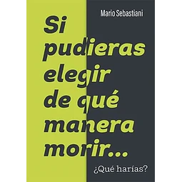 Si pudieras elegir de que manera morir..