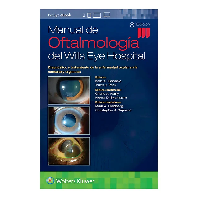 Manual de oftalmología del Wills Eye Hospital