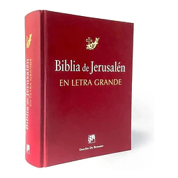 Biblia de Jerusalen LETRA GRANDE