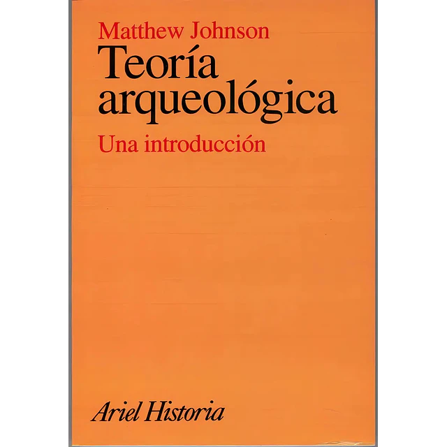 Teoría Arqueológica