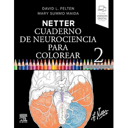 NETTER Cuaderno de neurociencia para colorear 2
