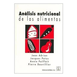Analisis nutricional de los alimentos