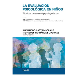 La evaluacion psicologica -Técnicas de screening y diagnostico