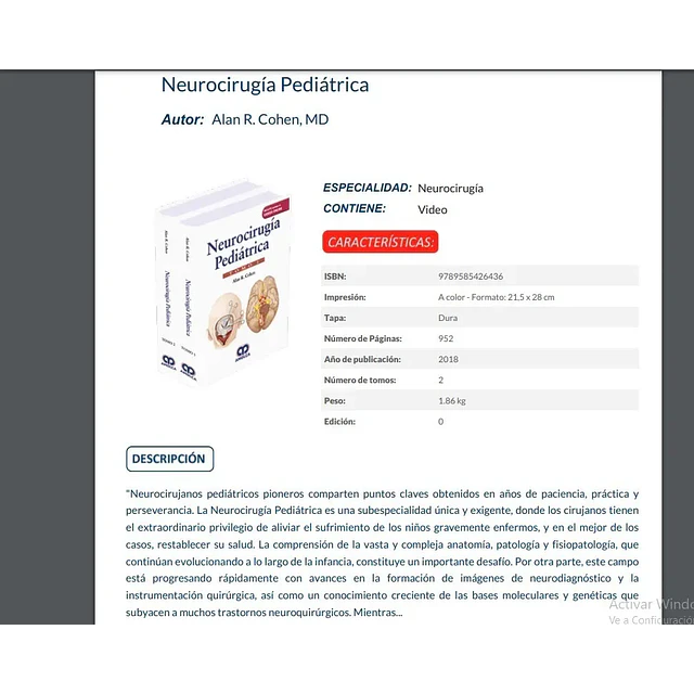 Neurocirugía Pediátrica - 2 Tomos