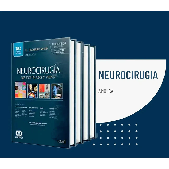 Neurocirugía de Youmans & Winn 4 tomos