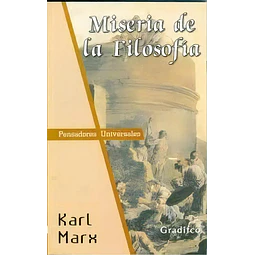 Miseria de la Filosofía