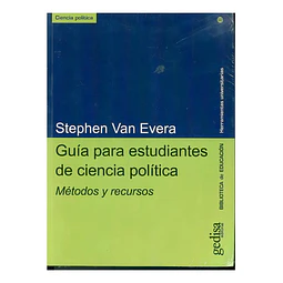 Guia para estudiantes de ciencias politicas, metodos y recursos