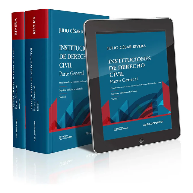 Instituciones de Derecho Civil. Parte General. 2 Tomos