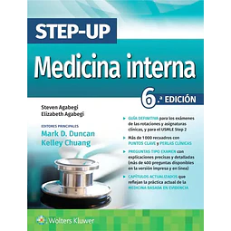 STEP UP Medicina interna. Guia definitiva para los examenes de las rotaciones y asignaturas clinicas