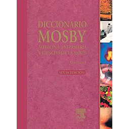 Diccionario Mosby Medicina, Enfermeria y Ciencias de la Salud 2 tomos  con CD