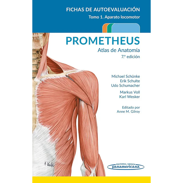 PROMETHEUS. Atlas de Anatomía.Fichas de autoevaluación