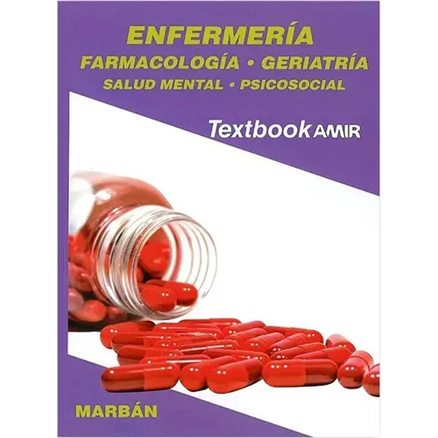 Enfermería Farmacología Geriatría Salud Mental Psicosocial Textbook AMIR