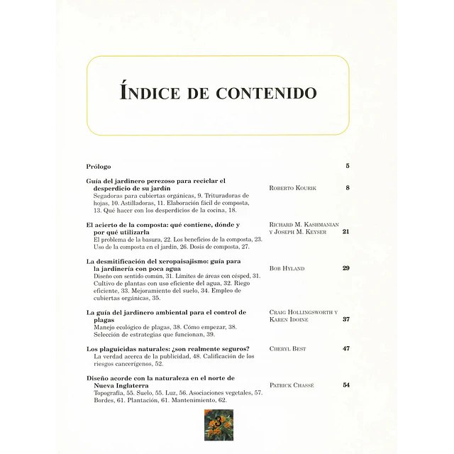El Jardinero ambiental