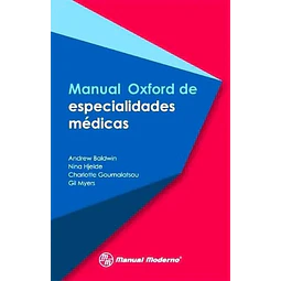 Manual Oxford de especialidades médicas