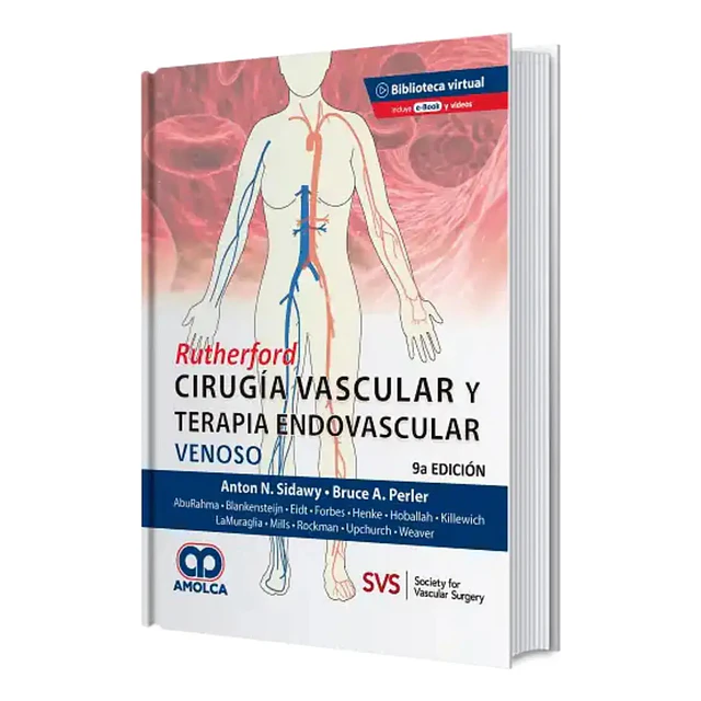 Cirugía Vascular y Terapia Endovascular Arterial y Venoso de Rutherford - 2 Tomos