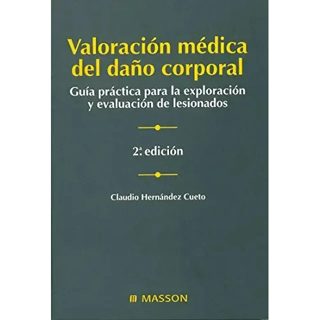 Valoracion de las discapacidades y el daño corporal : baremo internacional de invalideces