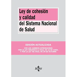 Ley de cohesión y calidad del Sistema Nacional de Salud
