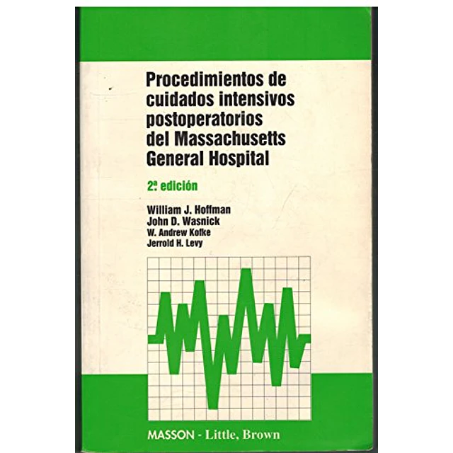 Procedimientos cuidados intensivos postoperatorios Massachusetts General Hospital