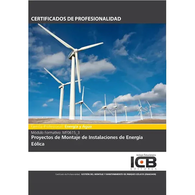 Proyectos de Montaje de Instalaciones de Energía Eólica