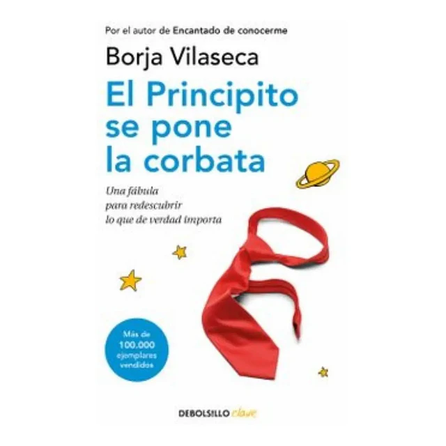 El principito se pone la corbata