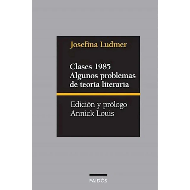 Clases 1985 Algunos Problemas de Teoría Literaria