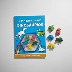 A pintar con los Dinosaurios