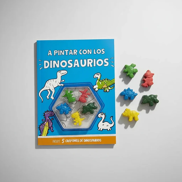 A pintar con los Dinosaurios