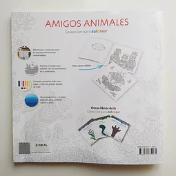 Amigos animales. Colección para colorear con lápices de colores