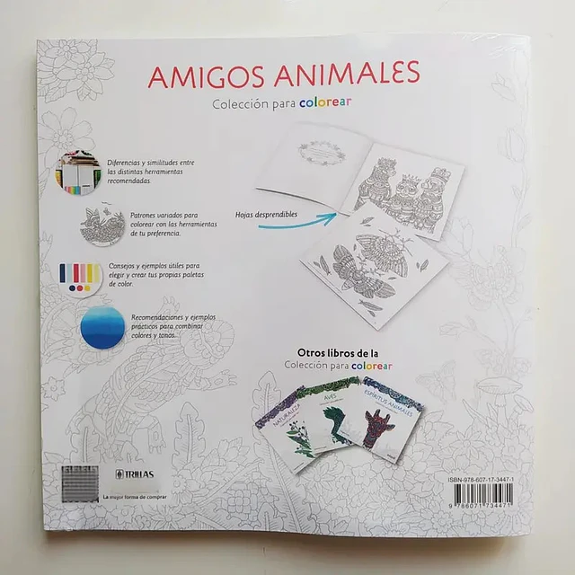 Amigos animales. Colección para colorear con lápices de colores
