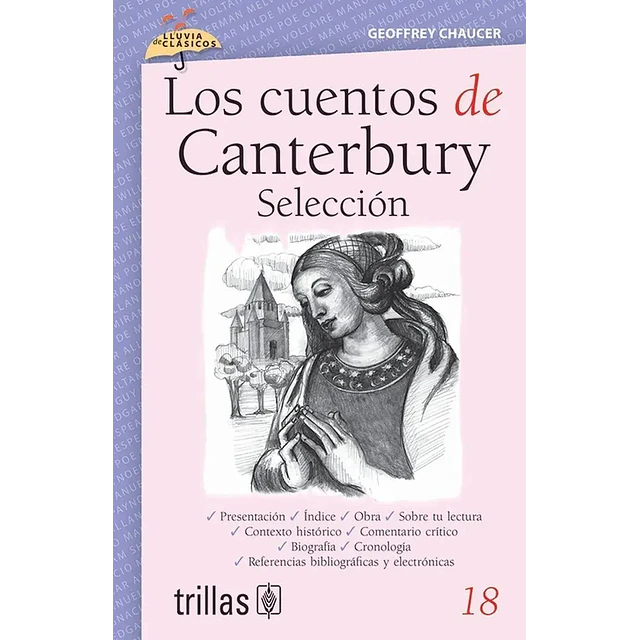Los cuentos de Canterbury Selección  Lluvia de clásicos