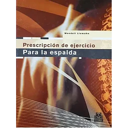 Prescripcion de ejercicios Para la Espalda